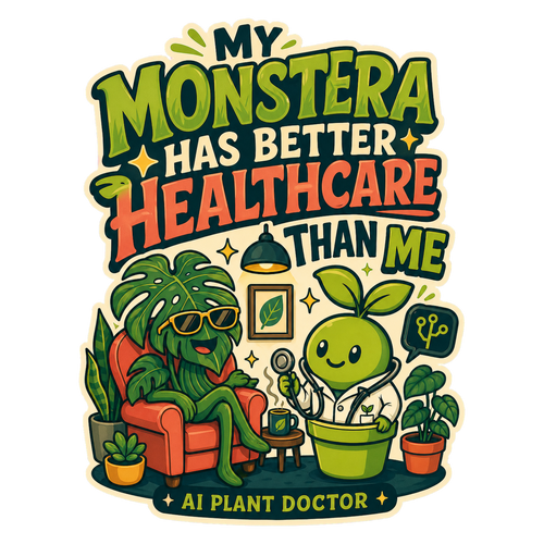 Budsy better healthcare sticker artwork
