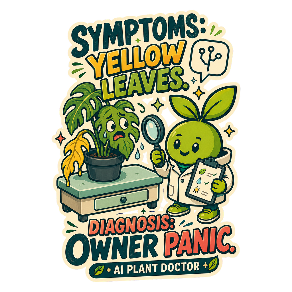 Budsy owner panic sticker artwork