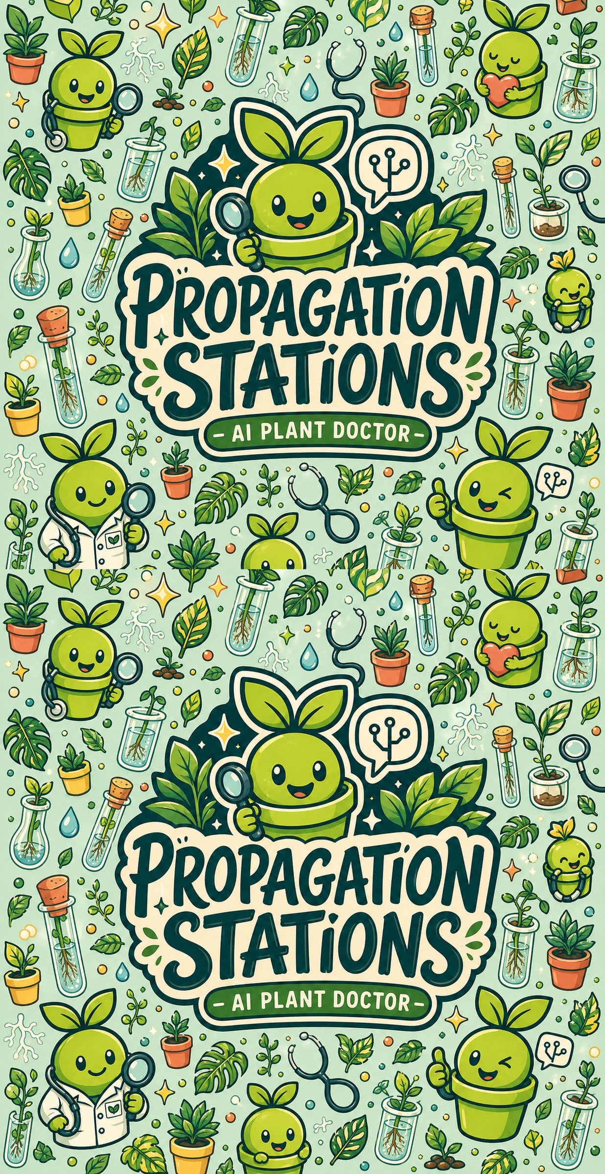 Budsy propagation stations tote artwork