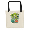 Budsy Rooting For You all-over tote mockup